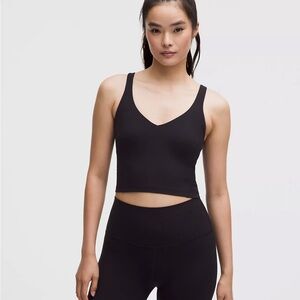 lululemon athletica align  Black Tank Bra